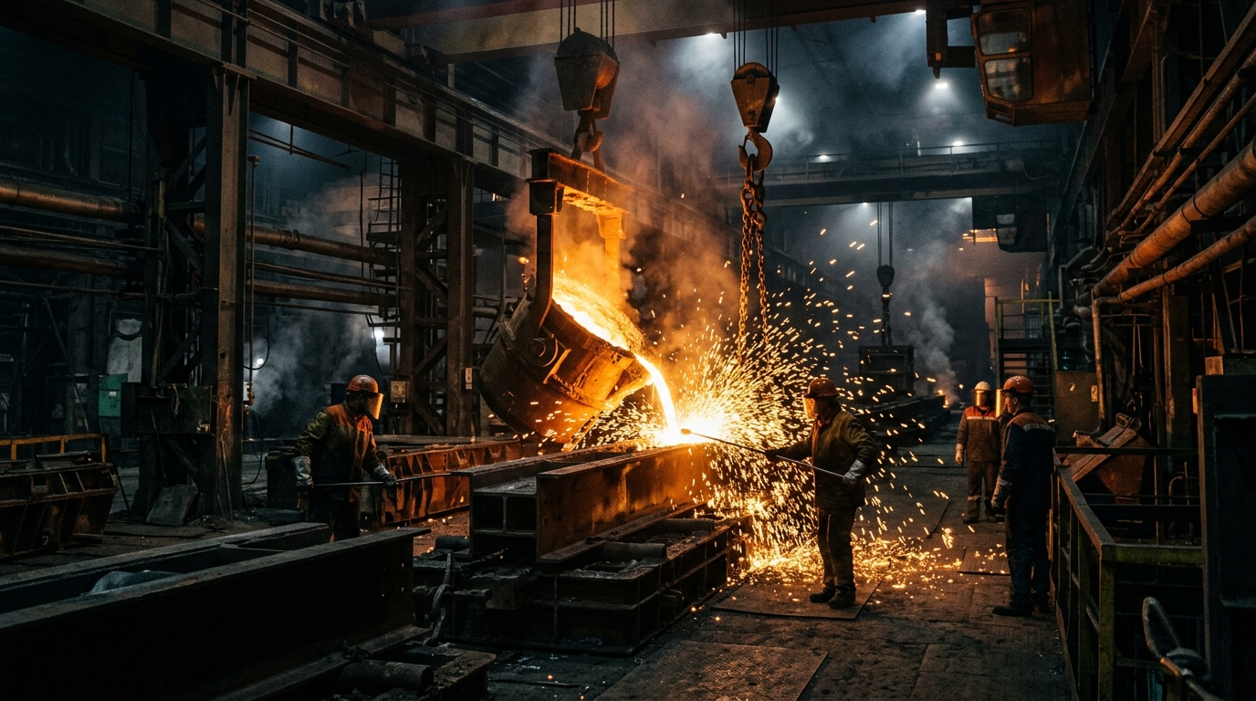 الحديد والصلب والمنتجات المعدنية
